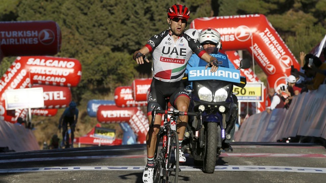 53. Cumhurbaşkanlığı Türkiye Bisiklet Turu 4. etap lideri Ulissi'den açıklamalar