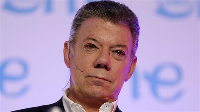 Kolombiya Devlet Başkanı Santos


