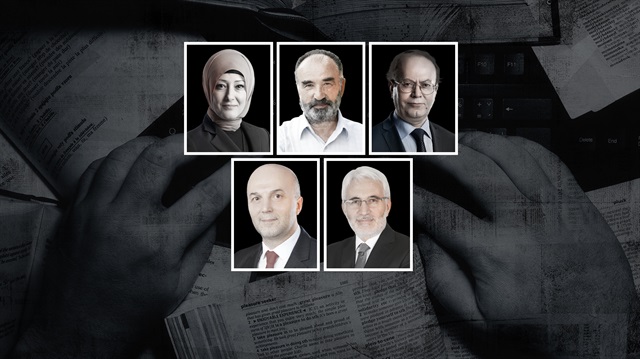 Özlem Albayrak, ​Hayrettin Karaman, Yusuf Kaplan, Ahmet Ulusoy, Hasan Öztürk