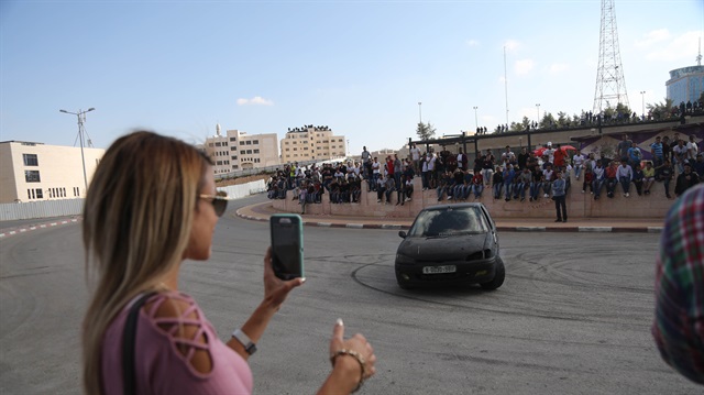 انطلاق الجولة الرابعة من بطولة فلسطين لسباقات سرعة السيارات