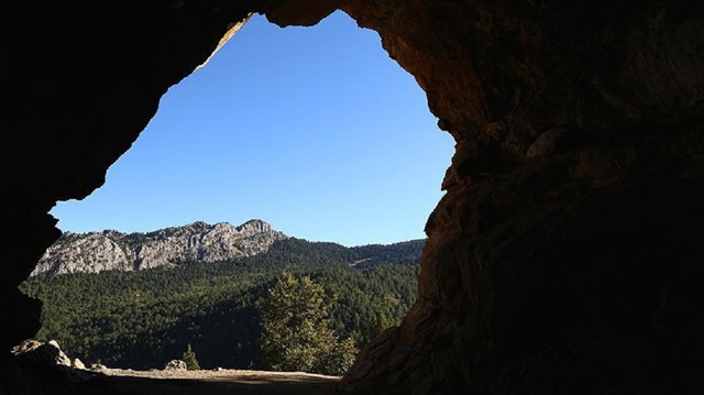 Konya'nın Derebucak ilçesindeki Çamlık mağaraları