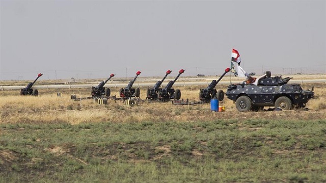 Irak ordusu ve Haşdi Şabi güçleri, Kerkük'te mevziler oluşturdu.