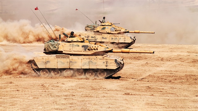 Türk Silahlı Kuvvetleri'nden ​Irak askerine tank eğitimi 