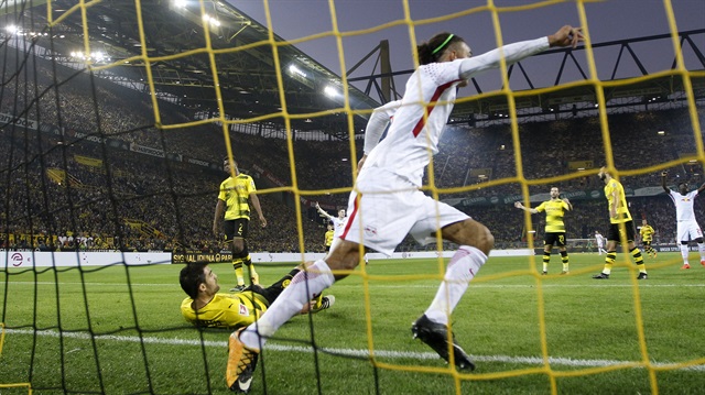 Poulsen gol sonrası büyük sevinç yaşadı.