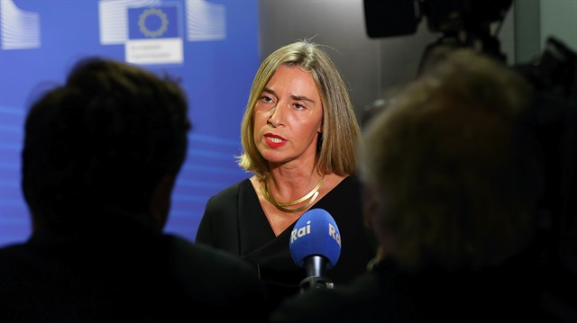 Federica Mogherini's press conference in Brussels

