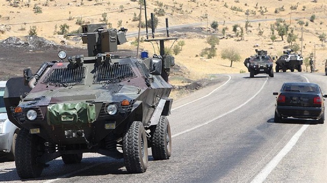 PKK attack on military vehicle in SE Turkey martyrs two soldiers​