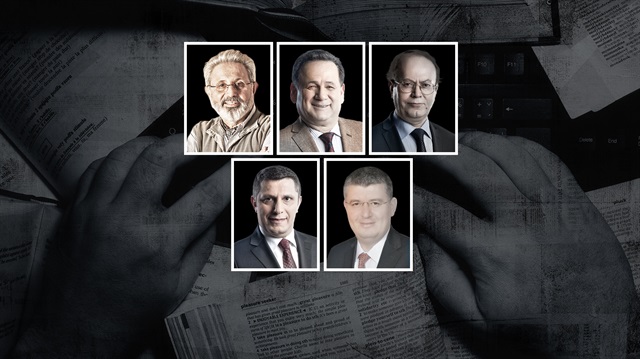 Zekeriya Kurşun, Bülent Orakoğlu, Yusuf Kaplan, Hüseyin Likoğlu ve Mehmet Acet.
