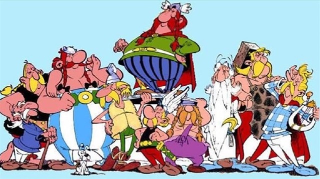 Asterix'in orijinal kapağı.