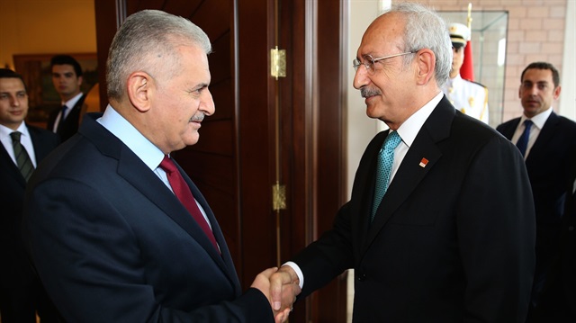 ​Başbakan Yıldırım ile CHP Genel Başkanı Kılıçdaroğlu