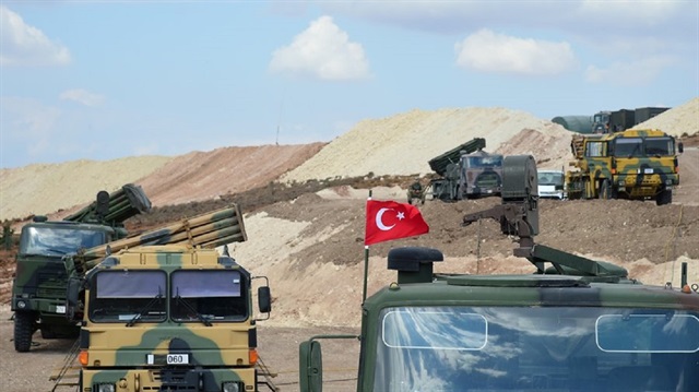 The Turkish Armed Forces encircled Syria’s Afrin from the south, which is under the occupation of the Kurdistan Workers’ Party (PKK)-affiliated Democratic Union Party (PYD) terrorist organization.
