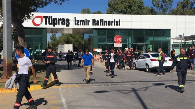 TÜPRAŞ'ın İzmir Rafinerisi'nde meydana gelen patlamada 4 işçi hayatını kaybetmişti.