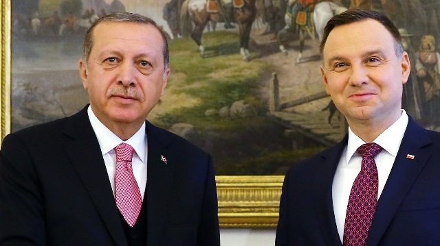 Cumhurbaşkanı Erdoğan, Polonyalı mevkidaşı Duda ile görüştü  