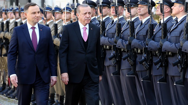 Cumhurbaşkanı Erdoğan-  Polonya Cumhurbaşkanı Duda 