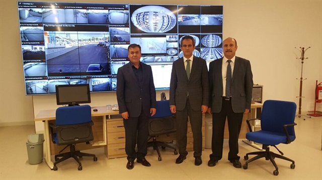 ÖSYM Başkanı Prof. Dr. Mahmut Özer, Esenboğa Elektronik Sınav Merkezi'nde...