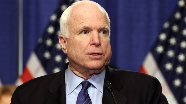ABD Arizona Senatörü Cumhuriyetçi McCain