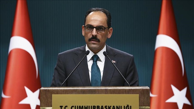 Turkish Presidential Spokesperson İbrahim Kalın