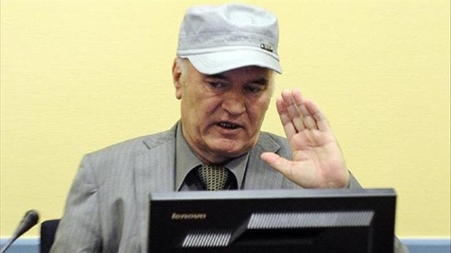 Former Bosnian Serb commander Ratko Mladic