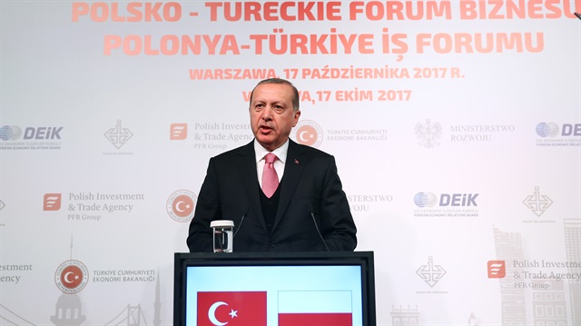 أردوغان: نهدف لرفع حجم التجارة مع بولندا إلى 10 مليارات دولار