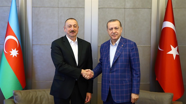 Geçtiğimiz Temmuz ayında Cumhurbaşkanı Erdoğan, Azerbaycan Cumhurbaşkanı  Aliyev'i Tarabya Köşkü'nde ağırlamıştı.