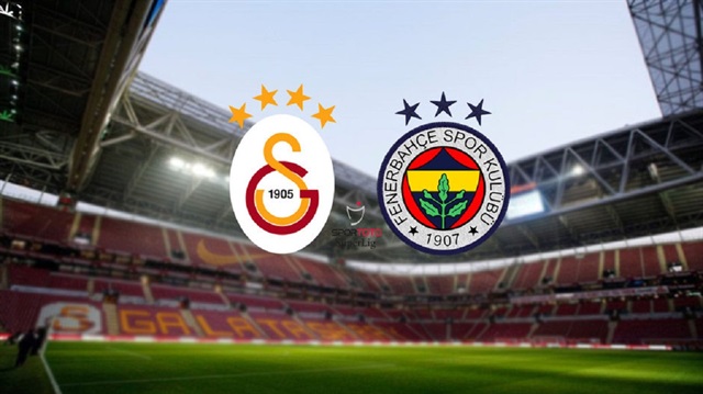 Süper Lig'de dev derbi: Galatasaray-Fenerbahçe