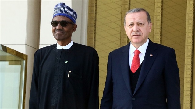 Cumhurbaşkanı Erdoğan, Nijerya Cumhurbaşkanı Buhari’yi resmi törenle karşıladı  