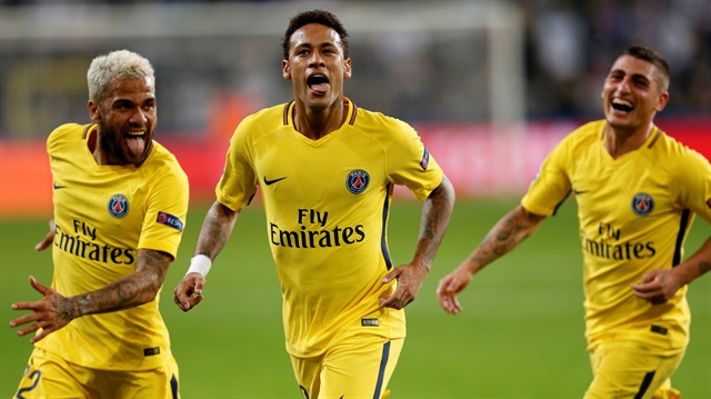 Parist Saint Germain deplasmanda rakibi Anderlecht'yi 4-0 yendi. 