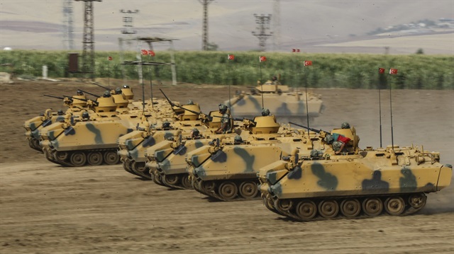 TAF conducts military drill in Turkey's Şırnak