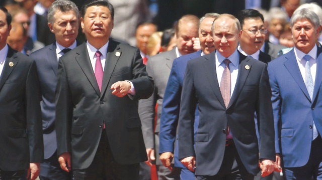 Çin Devlet Başkanı Şi Cinping - Rusya Devlet Başkanı Vladimir Putin