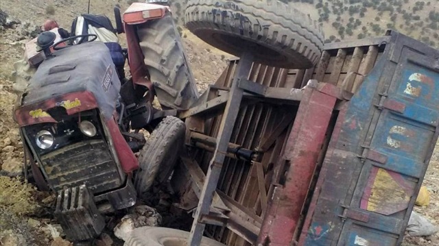 Mardin’in Mazıdağı ilçesinde meydana gelen kazada 1 kişi hayatını kaybetti.