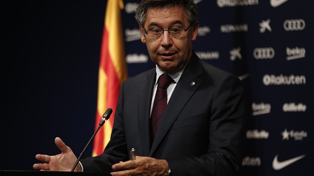 FC Barcelona's President Bartomeu