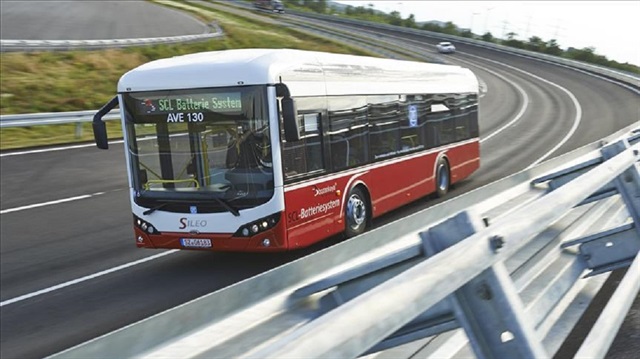 400 km menzile sahip yerli elektrikli otobüs SILEO Avrupa'da tanıtıldı