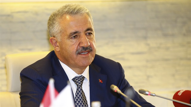 Ulaştırma Denizcilik ve Haberleşme Bakanı Ahmet Arslan açıklama yaptı.