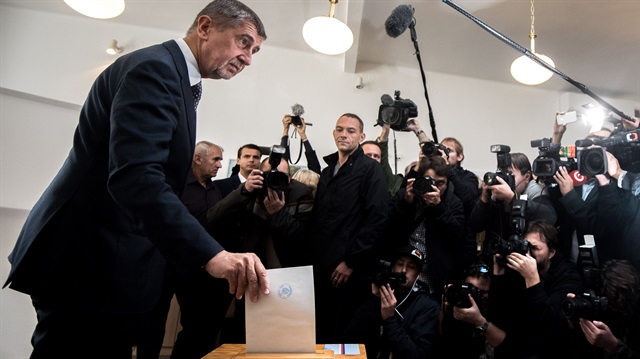 Voting for a new parliament in the Czech Republic

