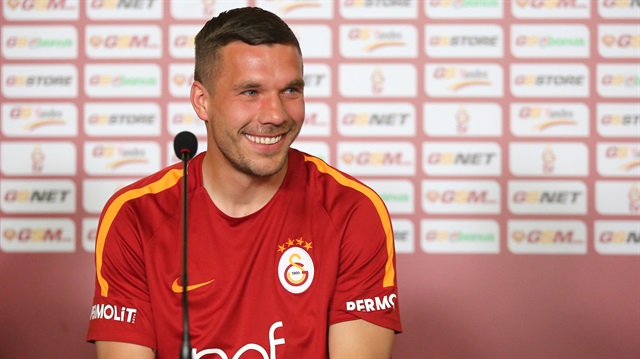 Lukas Podolski, Galatasaray'dan ayrılarak Japon ekibi Vissel Kobe'ye transfer olmuştu.