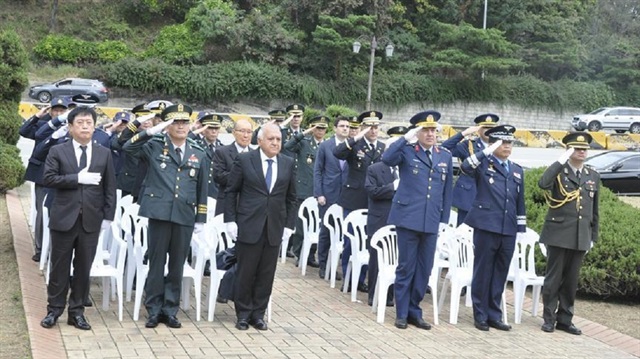 'South Korea remembers sacrifice of Turkish forces'