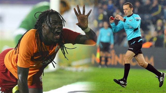 Gomis'den Cüneyt Çakır'a sitem