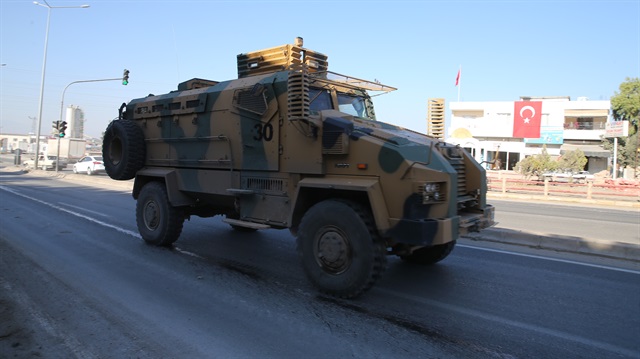 Kilis'te zırhlı aracın devrilmesi sonucu 8 asker yaralandı.