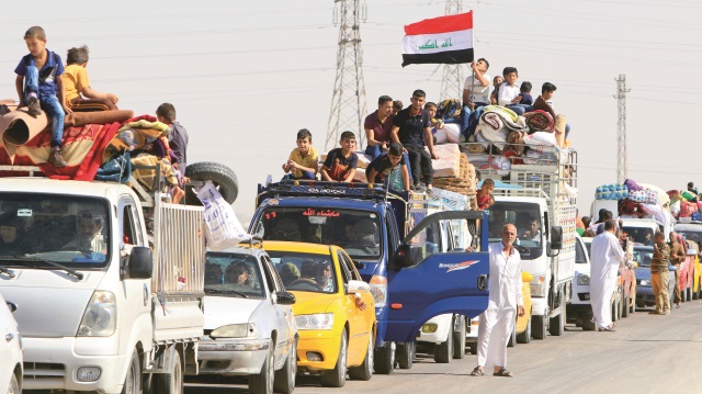 Barzani’nin korsan referandum süreci ve sonrasında gelen askeri müdahele sebebiyle 100 bin sivil, evlerini terk etti.