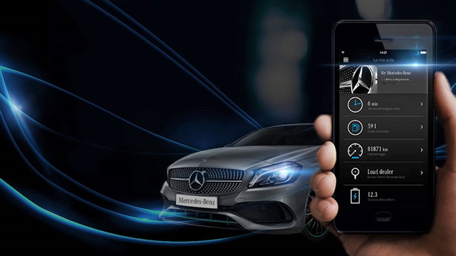 Mercedes araç sahiplerinin araçlarını mobil cihazından kontrol etme imkanı sağlayan Mercedes Me uygulamasına, son güncelleme ile birlikte parmak izi özelliği eklendi.