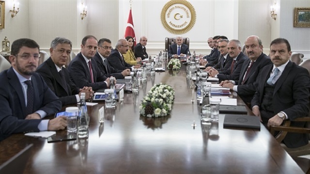 Ekonomi Koordinasyon Kurulu, Başbakan Binali Yıldırım başkanlığında Çankaya Köşkü'nde toplandı. 