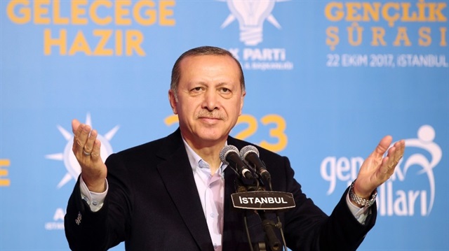 أردوغان: سأظل عونا للشباب ما حييت وأتمنى وصولهم لرئاسة البلاد 
