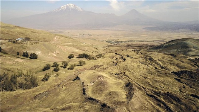 A general view of the area, which has allegedly trace of Noah’s Ark on Mount Ararat, also known as Agri Mountain, in Agri, Turkey on October 25, 2017