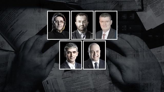 Fatma Barbarosoğlu, Taha Kılınç, Mehmet Acet, İbrahim Tenekeci, Nedret Ersanel.