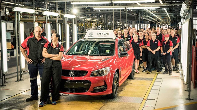 Avustralya'da otomobil üretimi resmen bitti