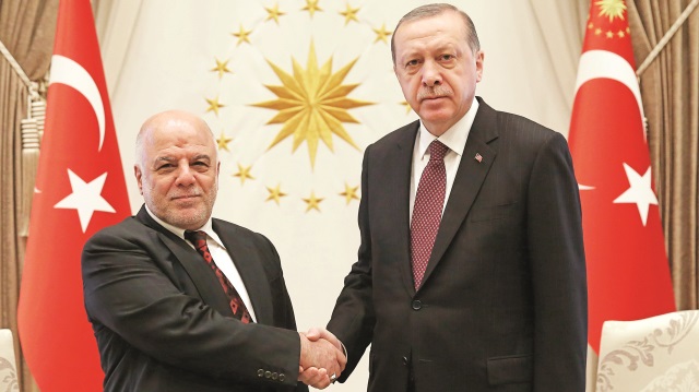 Ankara, Irak Başbakanı Haydar İbadi’yi ağırladı.
