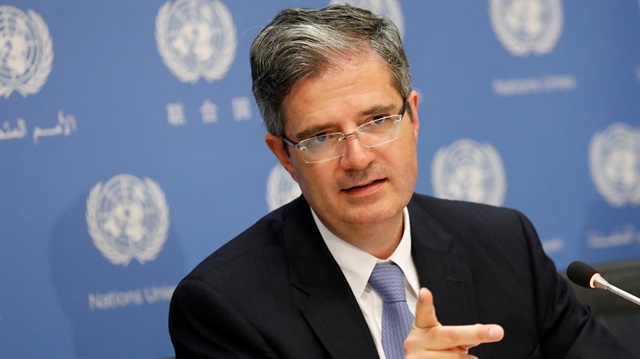BM Güvenlik Konseyi ekim ayı Başkanı ve Fransa'nın BM Daimi Temsilcisi François Delattre
