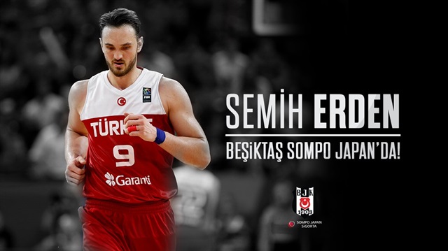 Semih Erden resmen Beşiktaş Sompo Japan’da