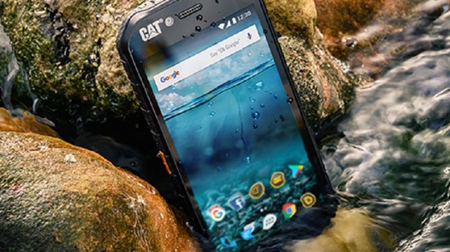 Cat S41 akıllı telefon suya ve basınca dayanıklı. 
