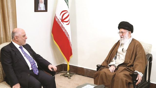 İran lideri Ayetullah Ali Hamaney, İran’da temaslarda bulunan Irak Başbakanı Haydar el-İbadi'yi ABD konusunda uyardı.