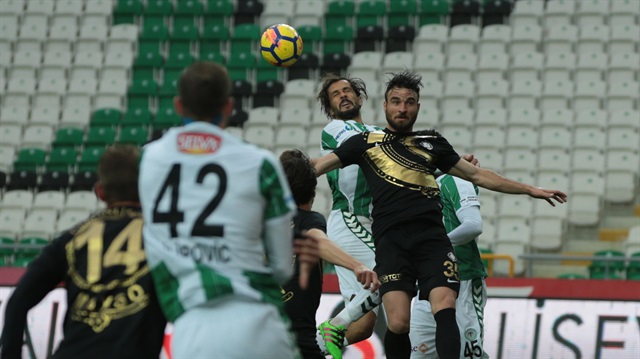Konyaspor, Osmanlıspor'u devirdi: 1-0